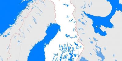 Peta dari garis Finlandia