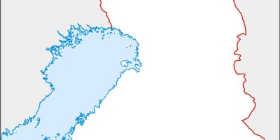 Peta kosong Finlandia